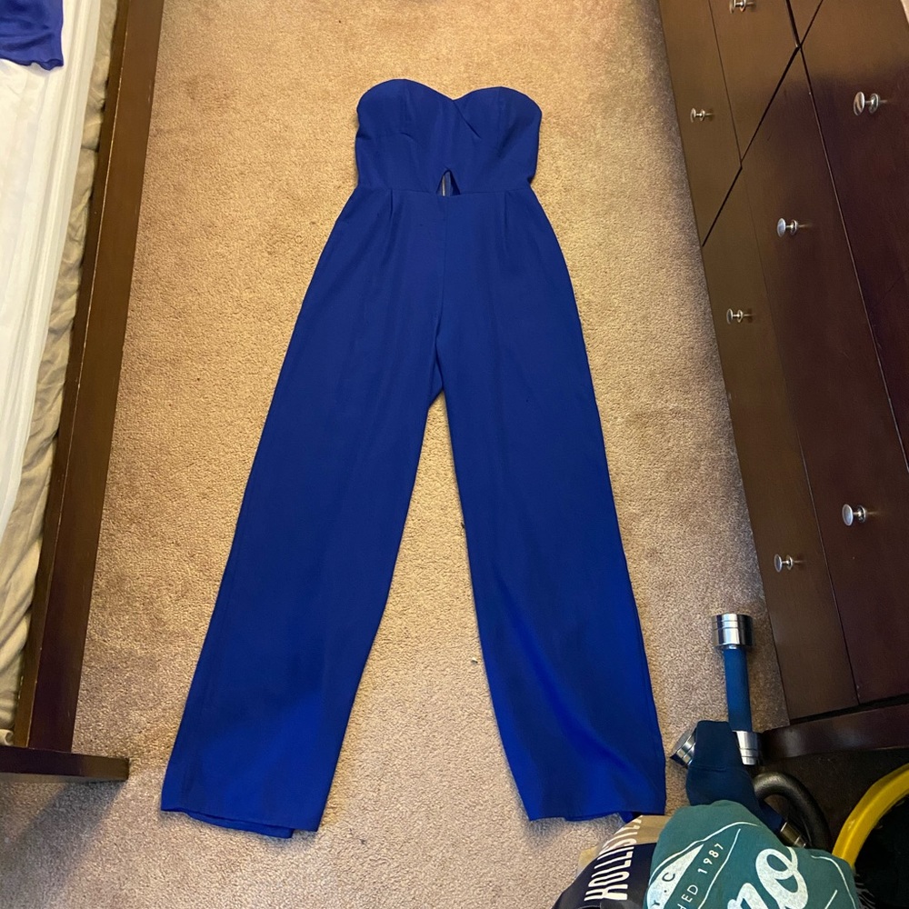 strapless jumpsuit from charlotte russe